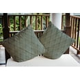 thumbnail image 4 of 18" x 18" Simply Daisy Lifeflor Polyester Indoor/Outdoor Pillow, Dark Green Qty 1, 4 of 5