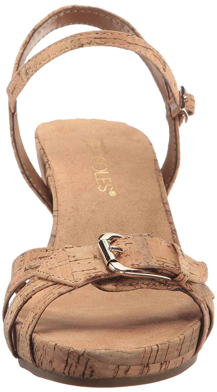 aerosoles women's plush around wedge sandal