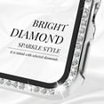 thumbnail image 5 of Recoppa 2 Pack Bling Rhinestone Case Protector w/ Tempered Glass Compatible with Apple Watch Case Protector 38m 40mm 41mm 42mm 44mm Series 6 7 8 9 3 4 5 SE 1 2 Full Cover Bumper for iWatch Women Girls, 5 of 8