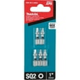 thumbnail image 2 of Makita E-00583 Impact XPS #2 Square 1" Insert Bit, 5 per package, 2 of 3