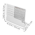 thumbnail image 2 of FENGGUIQU 2Pcs Space Saving Aluminum Perpetual Calendar for Desk Or Shelf Decorative Use, 2 of 8