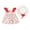 Red, variant on lcziwo Infant Toddler Girls Cute Summer Clothes Kids Sleeveless Strawberry Print Mini Dress with Hat 2 Piece Outfits Set Pink 6 Months