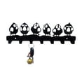 thumbnail image 3 of Durable Metal Wall Multipurpose Holder Organizer – Versatile Hanger Racks for Key Holder, Bathroom Towel Hook, and Kitchen Utensil Hook-Angry birds, 3 of 4