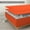 Orange, variant on Sheet has Zipper Fitted Sheet, (Twin Size 39x75) 10 Inch Deep Pocket, 100% Egyptian Cotton, 800 TC, Solid Orange Color.