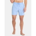 thumbnail image 2 of George Men's and Big Men's Swim Trunks, 6'' Inseam, 2-Pack, Sizes S-3XL, 2 of 7
