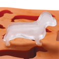 thumbnail image 4 of Silicone Dachshund Puppy Shaped Ice-Cube Chocolate Cookie Mold,Green, 4 of 5