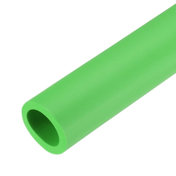 2pcs Pipe Insulation Foam Tube 25mm(1") ID 32mm OD 20" Heat Preservation for Handle Grip Support,Green