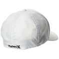 thumbnail image 2 of Hurley Men's Baseball Cap - Dri-FIT One and Only Stretch Fitted Hat, Size LG/XL, White/Black 2, 2 of 2
