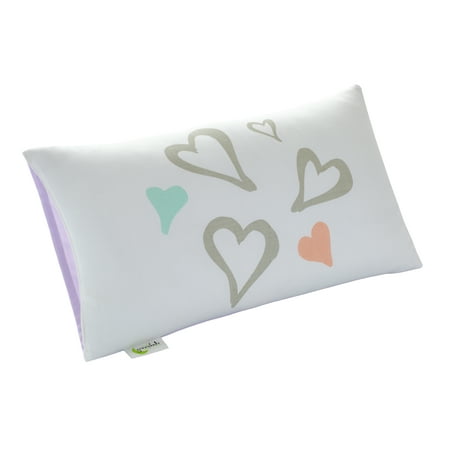 Greenbuds Abstract Affection Organic Cotton Toddler Pillow Cover