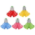 thumbnail image 3 of 20 Piezas E27 A 2E27 Portalámparas Adaptador Convertidor Base Bombilla (Rojo), 3 of 7