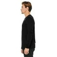 thumbnail image 3 of The Bella Canvas Unisex Jersey Long Sleeve T-Shirt BLACK XL, 3 of 3