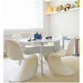 thumbnail image 2 of Heavenly Collection White Plastic Kids Chair SET OF 4, 2 of 4