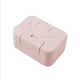 thumbnail image 1 of Matsuzay Caja de jabón de viaje a prueba de agua, soporte para baño, con tapa a prueba de fugas, bloqueable, plástico encantador Juegos de accesorios de baño Rosa, 1 of 6