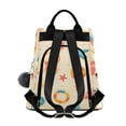 thumbnail image 2 of FORMRS Women's Travel Backpack Purse Anti-Theft Hidden Pockets Casual Shoulder Bag, Beach Pattern, 2 of 7