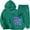 Dark Green, variant on XEGLSBU Fall Outfits for Toddler Girls 4T-5T Winter Girls Outfits Tracksuit with Stylish Print Hoodie and Joggers Warm Kids Toddler Girl Fall Outfits 3T Dressy Blue Size 4-5 Years