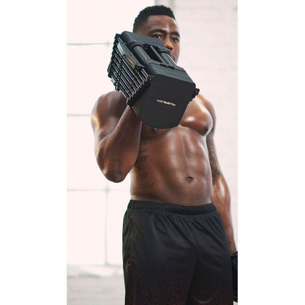 PowerBlock Pro 50 Adjustable Dumbbells, 5-50 lb. Dumbbells