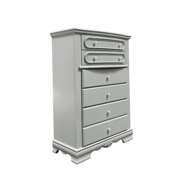 Acme Furniture Flora Chest, Gray Finish