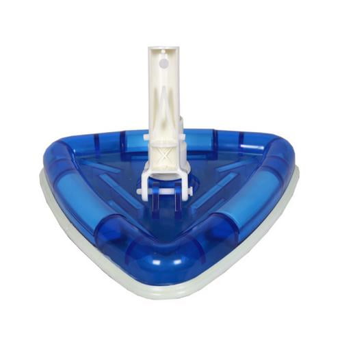 weighted triangle pool vacuum head