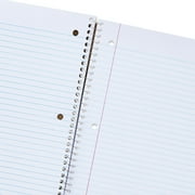 Pen+Gear College Ruled 1-Subject Notebook, 8 x 10.5, Red, 70 Sheets