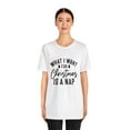 thumbnail image 3 of Unisex Classic Jersey Short Sleeve Tee What I Want For Christmas Is A Nap, 3 of 4