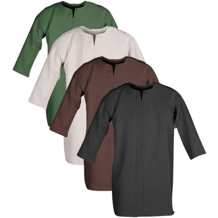 Niko Childrens Tunic in Green, size: Medium | Cotton by Medieval