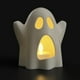 thumbnail image 5 of Decoraciones de Halloween, 1 candelabro fantasma adecuado para la decoración navideña de Halloween, candelabro, decoración del hogar, sala de estar, decoración de escritorio, pantalla de lámpara fanta, 5 of 9