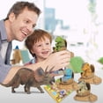 thumbnail image 2 of Mikilon Dinosaur Toy Simulation Animal Model Dinosaur Baby Suit Children Gift Toy 14PC, 2 of 9