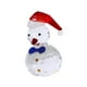 thumbnail image 3 of Figura de muñeco de nieve coleccionable, decoración navideña transparente para escritorio, decoración de mesa de muñeco de nieve para la decoración de Azul, 3 of 8