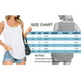 thumbnail image 6 of MOSHU Summer Womens Tank Tops U Neck Casual Flowy Sleeveless Shirts for Women, 6 of 10