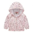 thumbnail image 2 of YTDSCS Kids Toddler Sun Shirt Hooded Jacket Rashguard for Boys Girls Printed Sunsuits Coats Long Sleeve Zipper Rash Guard with Storage Bag for 3-12T, 2 of 9