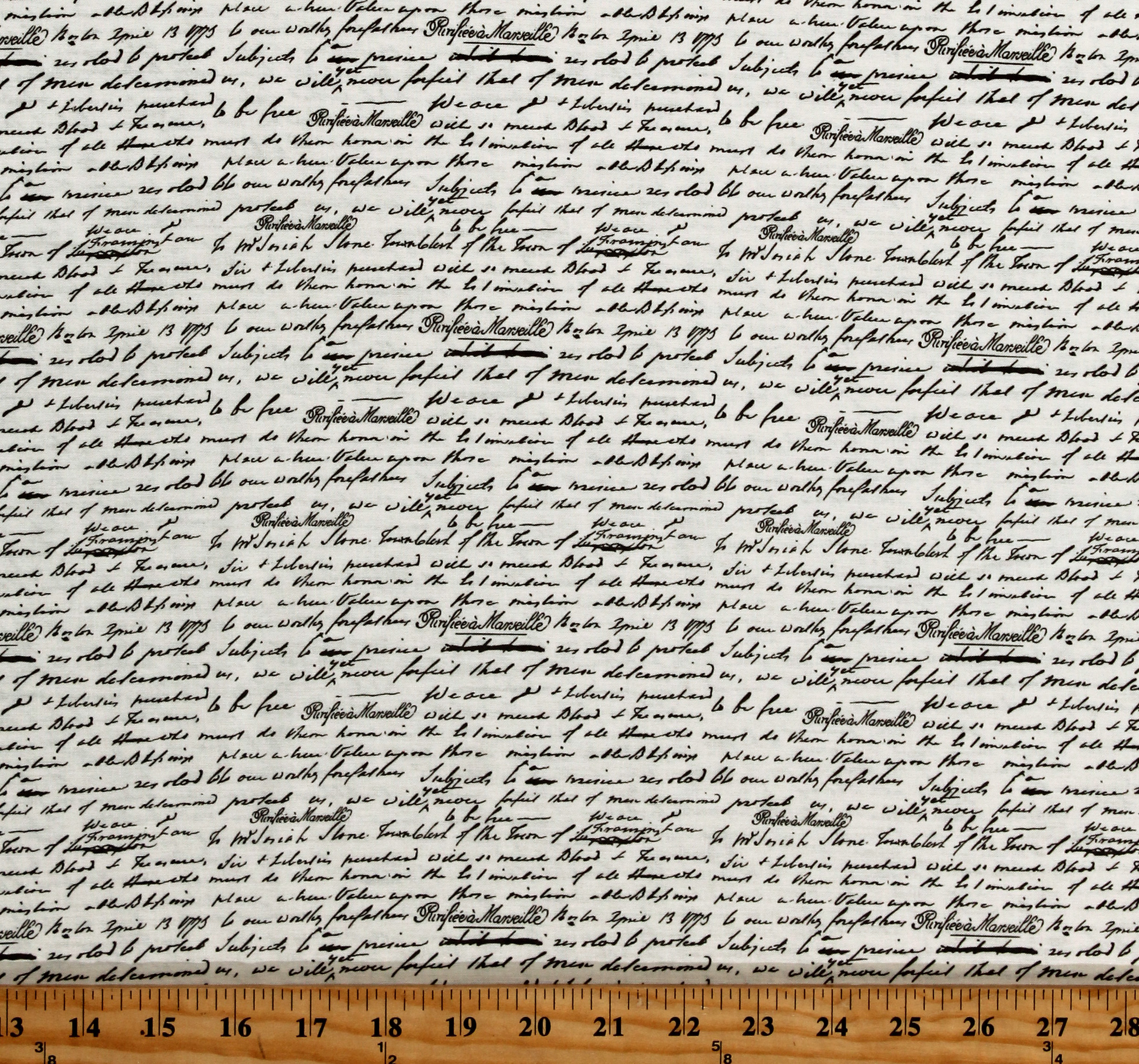 Cotton Writing Manuscript Handwriting Cursive Letters Words Script