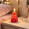 thumbnail image 4 of Christmas Tree Flameless LED Candle with Warm Constant Light, Battery Operated for Mantel Shelf Desk Party Winter Season Decor Gift, 4 of 6