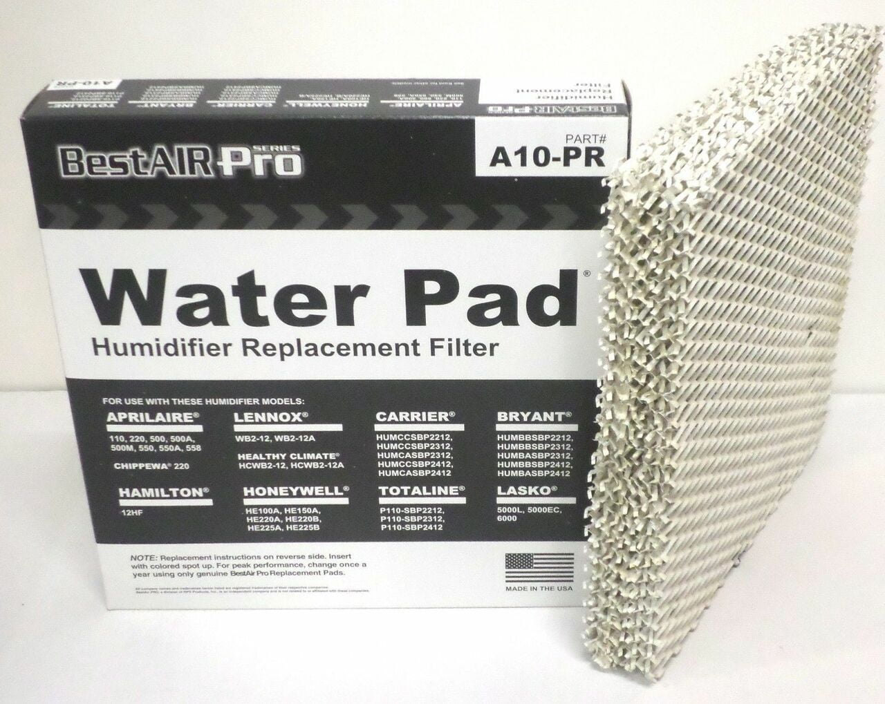 Humidifier Water Pad Filter for Aprilaire A35W RP3162 10" x 13" x 1-5/8" 