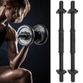 thumbnail image 3 of Gym Home Training Dumbbell Bars Two Spinlock Collars Comfortable Weight Lifting Handles for Home Exercise, 3 of 7