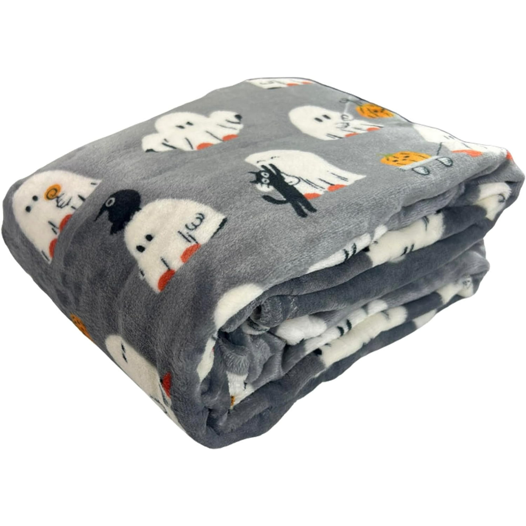Halloween fleece throw hotsell