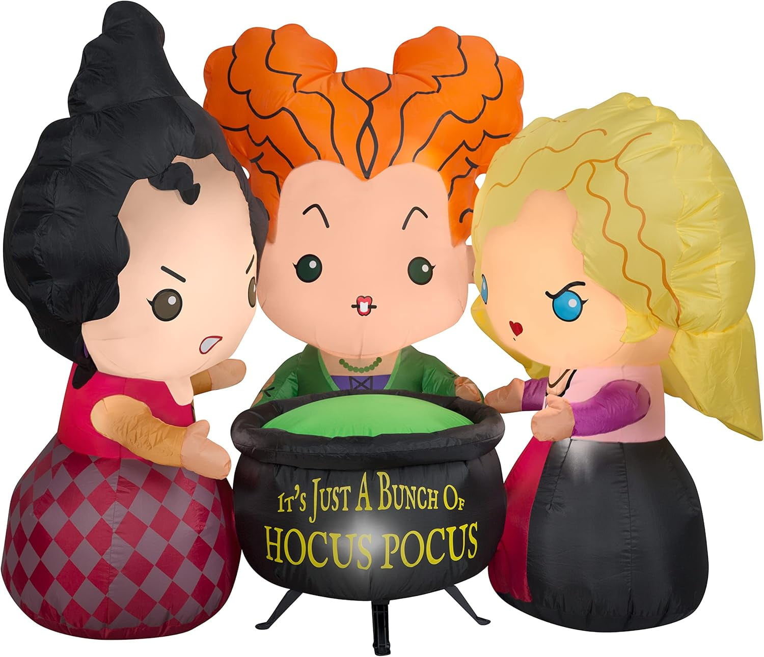 Disney Hocus Pocus Sanderson Sisters - Halloween Yard Inflatable outlet 6.5 ft wide