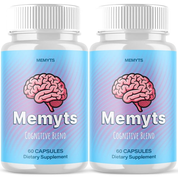 Memyts Advanced Formula Brain Support Pills Maximum Strength Supplement 120 Capsules