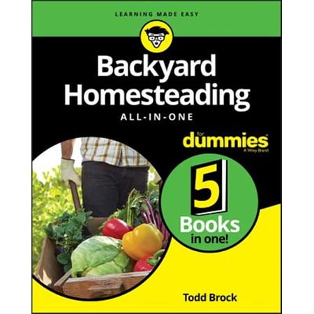 Pre-Owned Backyard Homesteading All-in-One For Dummies Paperback