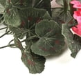 thumbnail image 2 of Artificial Geranium Dark Pink Flowers Plant Artificial Plants Artificial Flower, 2 of 8