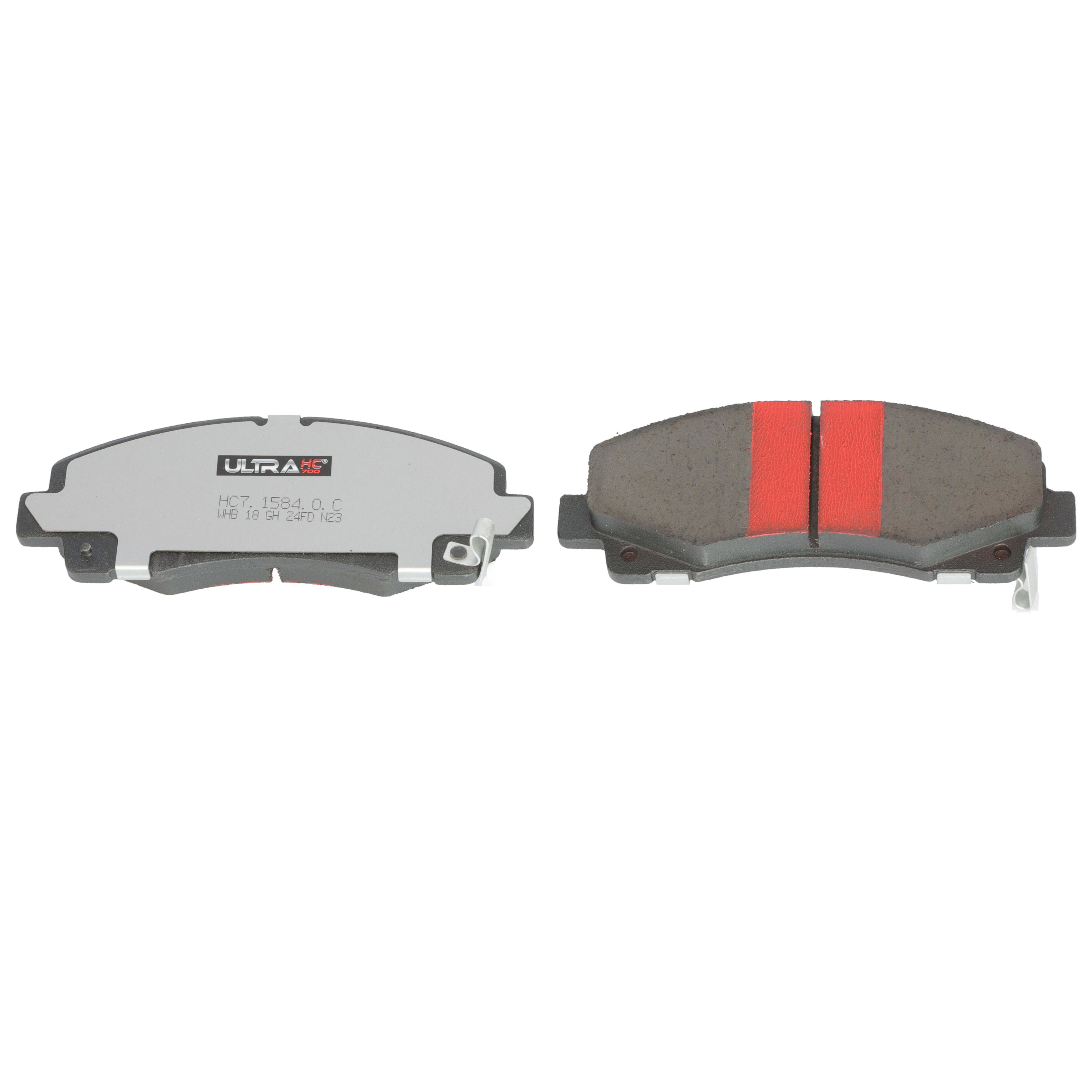 UltraHC 700 Brake Pad Set, Front HC7.1584.0.C, Honda Ridgeline 2014-2012