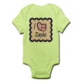 thumbnail image 1 of CafePress - I Love Zayde Infant Bodysuit - Baby Light Bodysuit, 1 of 1