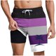 thumbnail image 1 of Pantalones Cortos Casuales para Hombre Imprimir con Bolsillos Pantalones de Playa de Cintura Elástica, Pantalones Cortos de Cintura Elástica para Hombre, 1 of 5