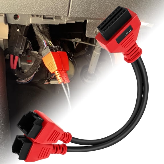 OBD2 Adapter SGW Cable 12 8 Adapter Cable Connector Bypass Gateway Protocol Programming Compatible with MS906BT MS906 MS908 MS908S MS908SPRO IM608