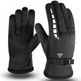 thumbnail image 2 of Guantes cálidos de invierno para hombre, para esquiar al aire libre, para montar en motocicleta o bicicleta eléctrica, guantes de ciclismo con acolchado de terciopelo, 2 of 6