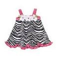 thumbnail image 2 of Rare Editions Toddler Girls Black & White Zebra Print Sun Dress, 2 of 2