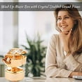 thumbnail image 5 of Matashi Music Box Valentine’s Day Gift for Wife, 24K Gold Plated Swan Lake Piano with Crystals, Decorative Tabletop Showpiece for Her, Girlfriend, Home Decor, 5 of 7