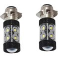 thumbnail image 4 of 4 Pack 50W H6/P15D 10SMD Motorcycle Headlight Yamaha H6M Motorcycle Light High Lumens, 4 of 4