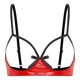 thumbnail image 3 of Lencería de mujer con pecho abierto, sujetador caliente expuesto, Bralette exótico, ropa de dormir con lazo transparente, ropa interior sin forro, sujetador húmedo sin copas, 3 of 5