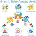 thumbnail image 3 of Baby Stroller Car Seat Toys: Adjustable Stroller Arch Carseat Toys for Infants 0-6-12 Months - Montessori Sensory Travel Crib Bouncer Bassinet Activity Toys for Toddler Boy Girl 0 3 6 9 12 24 Months, 3 of 8