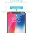 thumbnail image 5 of Syncwire [3 Pack] Tempered Glass Screen Protector for iPhone 11 Pro/Xs/X - HD Clear, 9x Stronger, 5 of 7